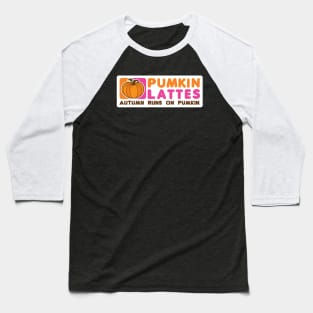 Pumpkin Lattes Baseball T-Shirt